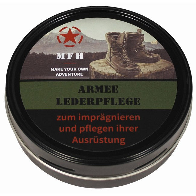 MFH крем для взуття армійський, чорний, 150 ml