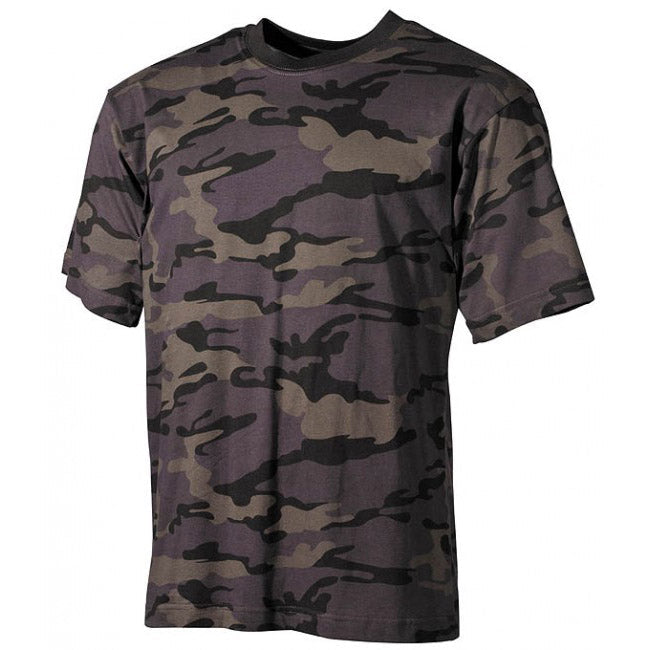 MFH combat camo маскувальна футболка, 170g/m2