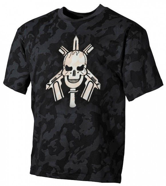 MFH Guns маскувальна футболка night camo, 170g/m2