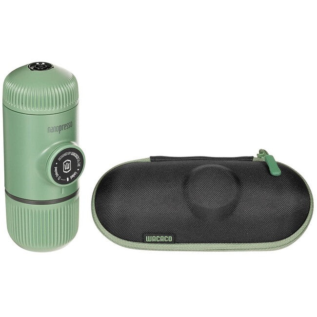 MFH Nanopresso кавоварка для еспресо з чохлом, зелена