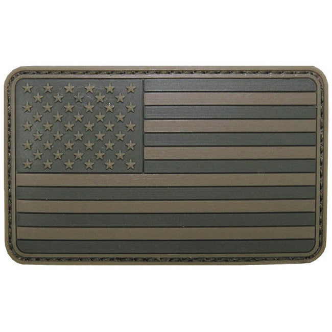 MFH нашивка 3D USA 8x5см, оливкова