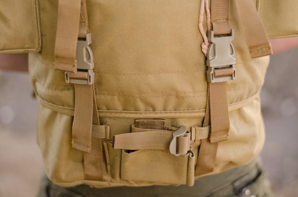 MFH BW рюкзак непромокальний Coyote камуфляж, 65L