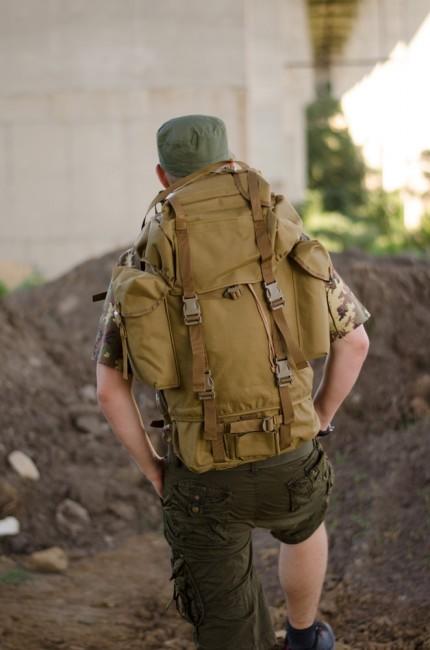 MFH BW рюкзак непромокальний Coyote камуфляж, 65L