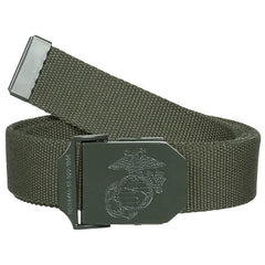 MFH USMC Web Belt поясний ремінь, OD зелений, cca 3,5 cm
