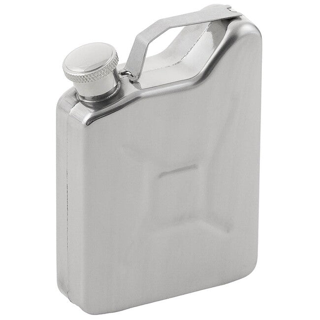 MFH плоска фляга з нержавіючої сталі у формі бандаски, 5 OZ, 148 ml
