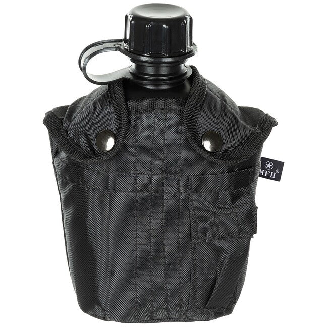 MFH польова фляга 1L без BPA, чорна