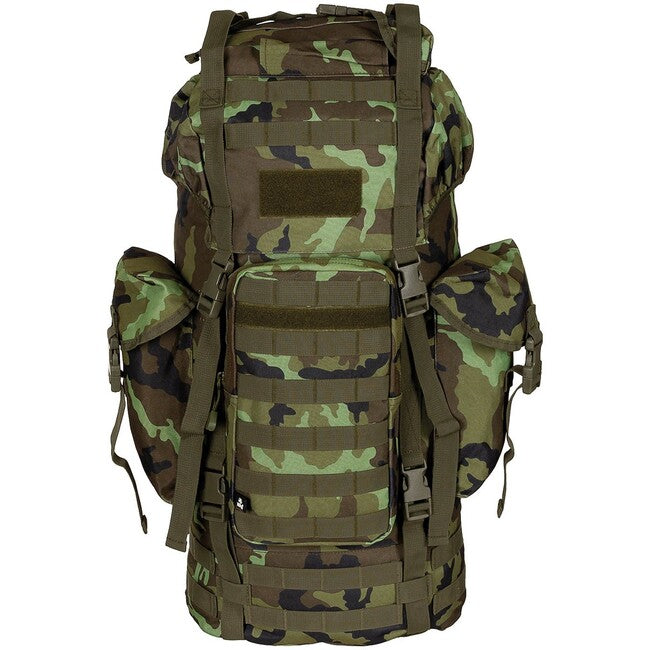 MFH MOLLE рюкзак 65L з алюмінієвою рейкою, M95 CZ камуфляж
