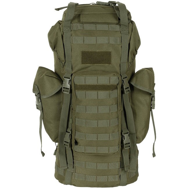 MFH MOLLE рюкзак 65L з алюмінієвою штангою, OD зелений