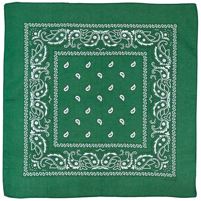 MFH шатка бавовна, OD зелений-чорний, прибл. 55 x 55 см