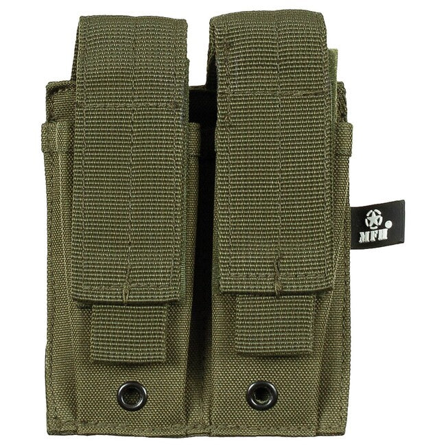 MFH подвійна MOLLE сумка, OD зелений