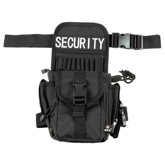 MFH Security поясна сумка та чохол для ніг, чорна