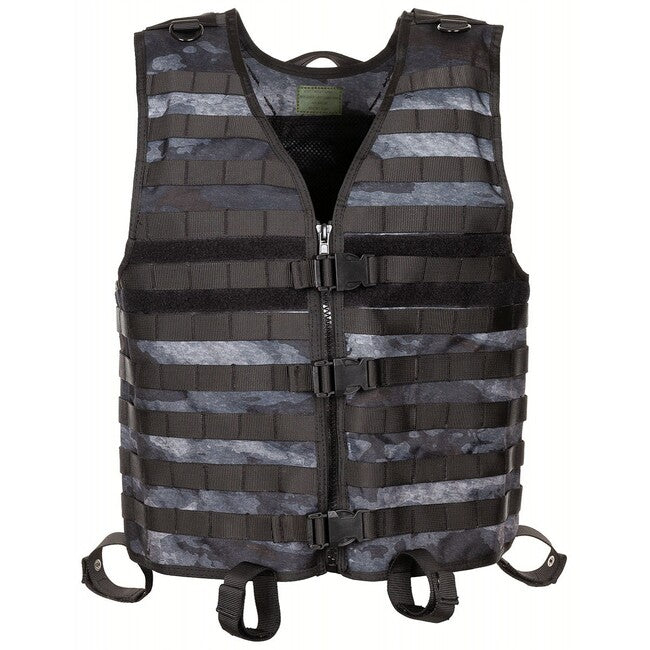 MFH MOLLE Light жилет, HDT-камуфляж LE