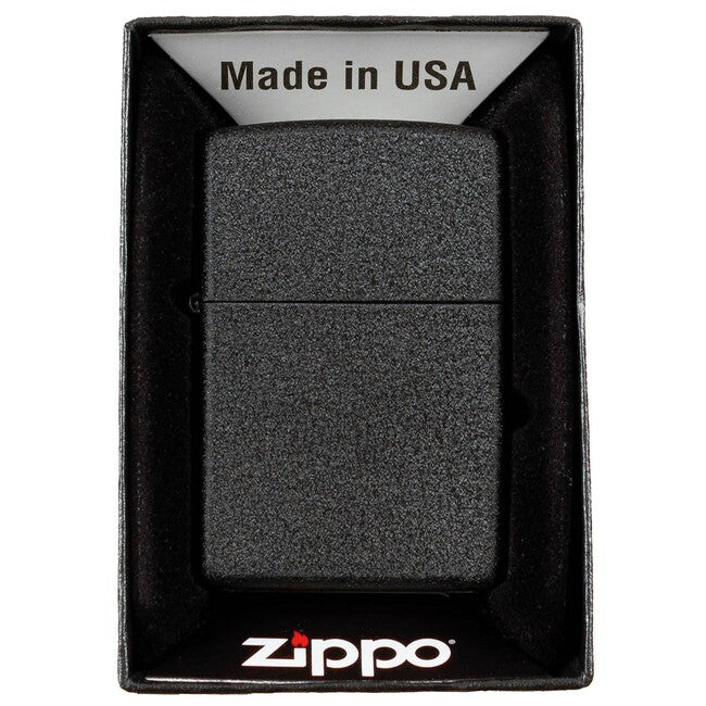 MFH Zippo Black Crackle запальничка, стійка до вітру, без палива