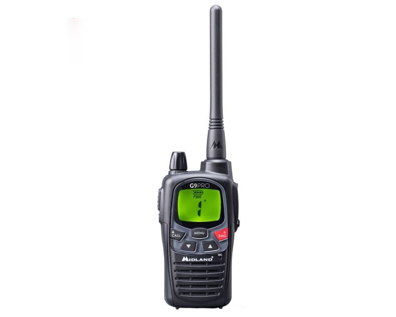 Midland G9 PRO радіостанція PMR, чорна