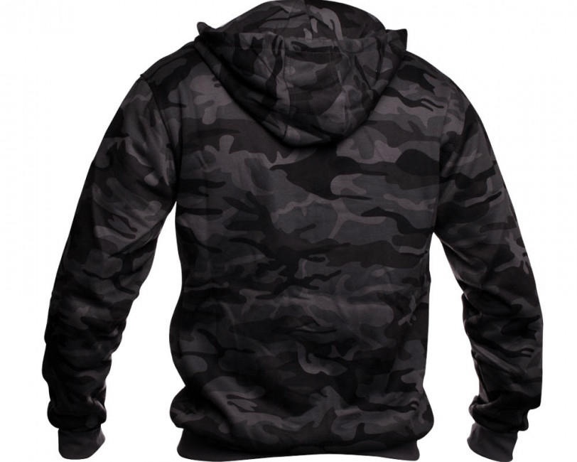 O&T High Zipper світшот з молнією, маскувальний сірий