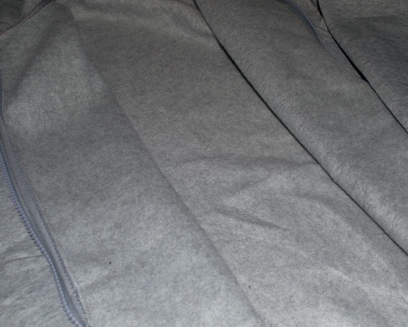 O&T Paulo High Zipper світшот, сірий