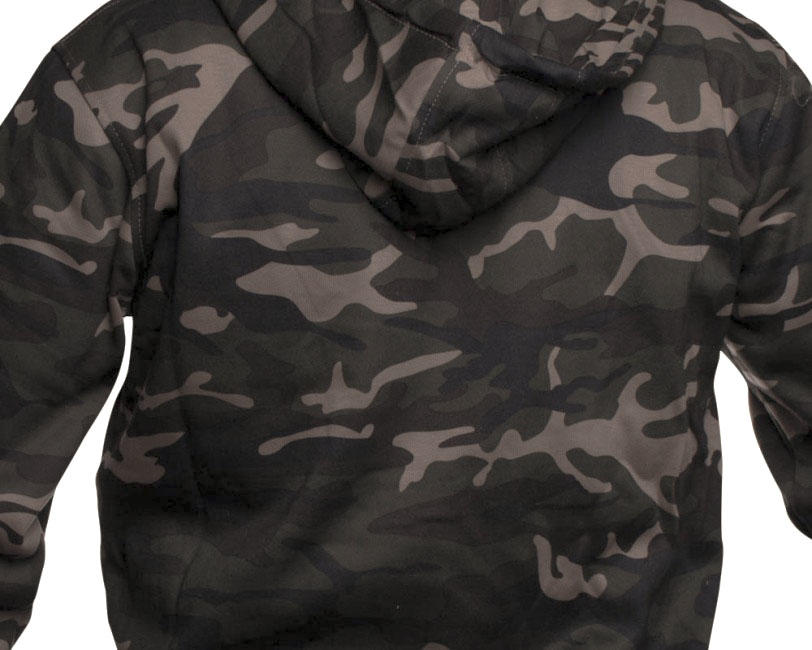 O&T AloeStar High Zipper світшот маскувальна зелена