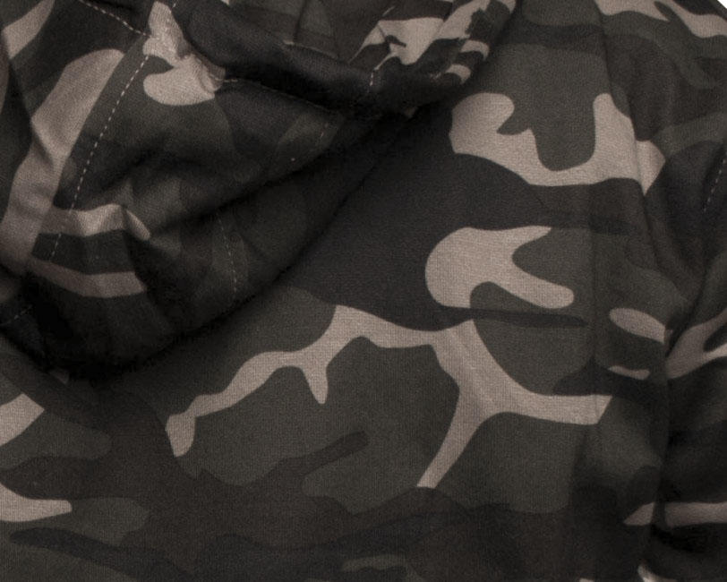 O&T AloeStar High Zipper світшот маскувальна зелена