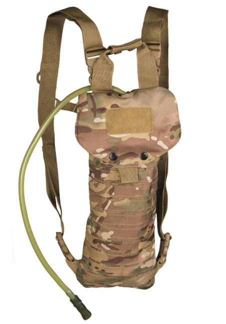Mil-Tec рюкзак для гідратації з лазерним вирізом 2.5l, мультикам