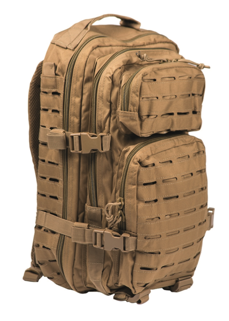 Mil-Tec US Assault Small рюкзак Laser Cut, койотовий коричневий, 20L