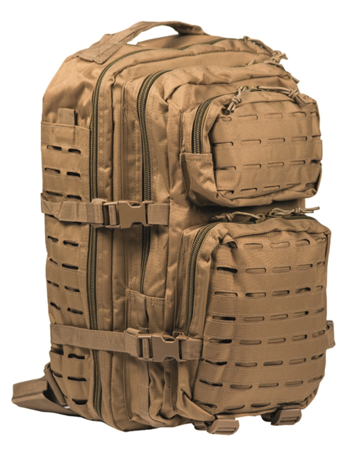 Mil-Tec US Assault Large рюкзак Laser Cut, койотовий коричневий, 36L