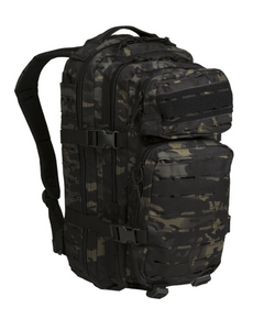 Mil-Tec US Assault Small Laser Cut рюкзак, мультикам чорний, 20L