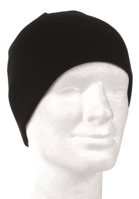 Mil-Tec в'язана шапка Beanie, чорна