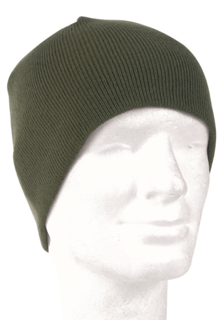 Mil-Tec в'язана шапка beanie, оливкова