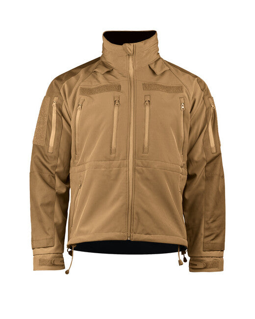 Mil-Tec софтшел куртка SOFTSHELL PLUS, койотовий коричневий