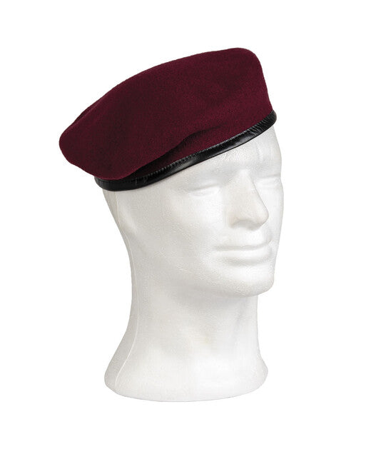 Mil-Tec BW вовняна беретка, бордова