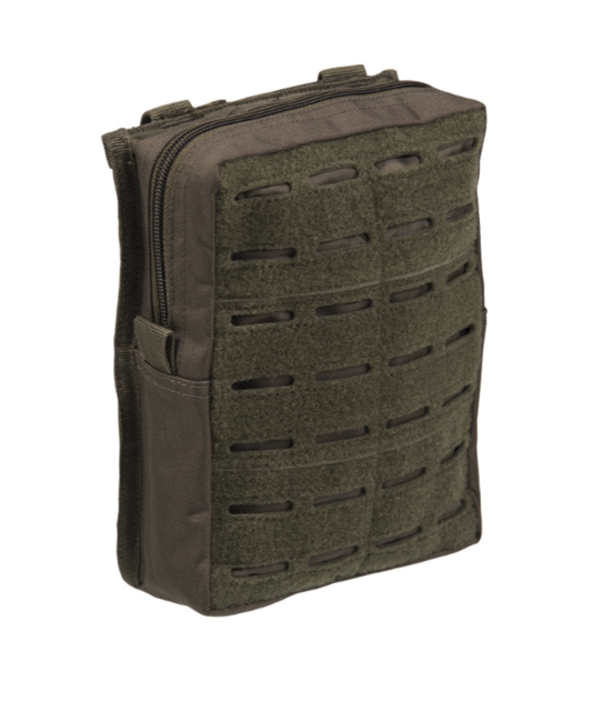 Mil-Tec універсальний чохол Molle large з лазерним крізь різом, оливковий