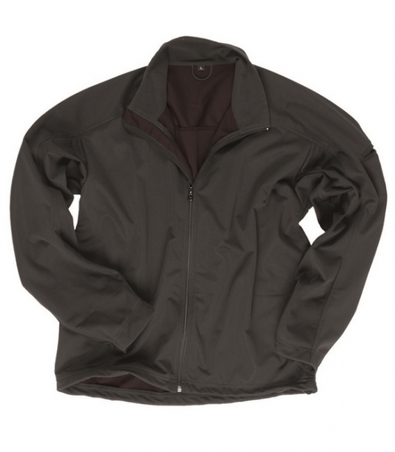 Mil-Tec lite SoftShell 3-шарова легка куртка, чорна