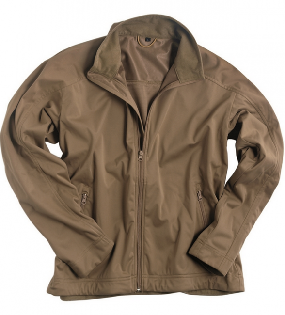 Mil-Tec lite softshell куртка coyote з 3-шаром, койотовий коричневий