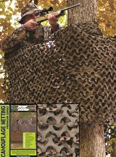 Mil-Tec BASIC LIGHT NET маскувальна сітка WOODLAND, 2.4x6м