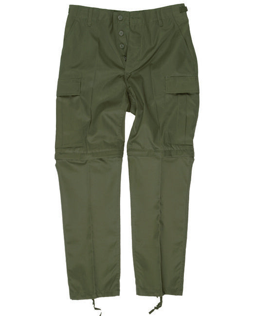 Mil-Tec BDU ZIP-OFF знімні штани, оливкові