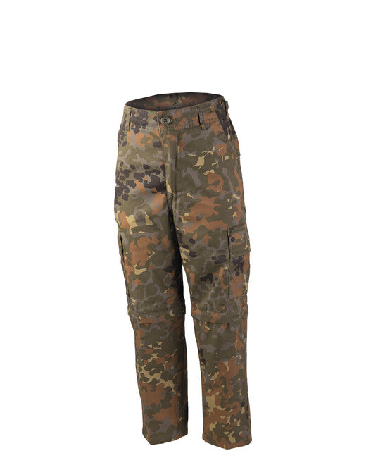 Mil-Tec BDU ZIP-OFF штани дитячі флектарн US