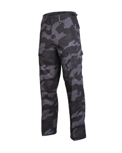 Mil-Tec штани RANGER US BDU Splinternight, чорні