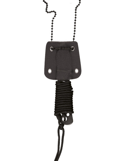 Mil-Tec ніж на шию PARACORD в пластиковому чохлі на ланцюжку