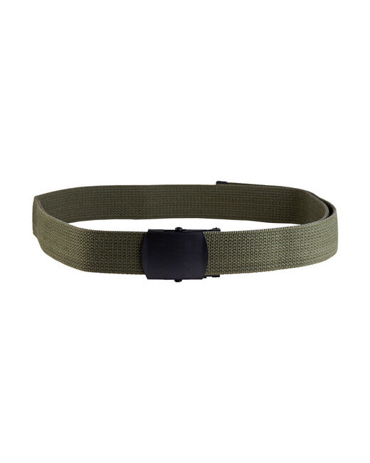 Mil-Tec ремінь з чорною пряжкою 38mm, оливковий