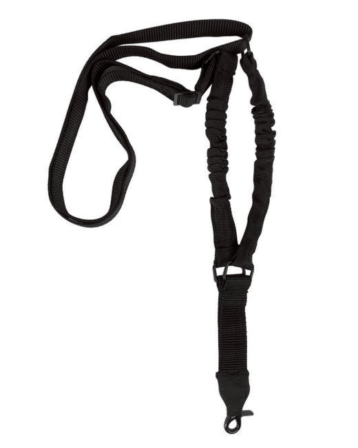 Mil-Tec BUNGEE 1-точковий тактичний ремінь для зброї, чорний