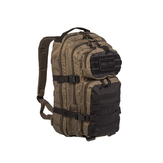 Mil-Tec рюкзак US ASSAULT SMALL Ranger Green, чорний/зелений