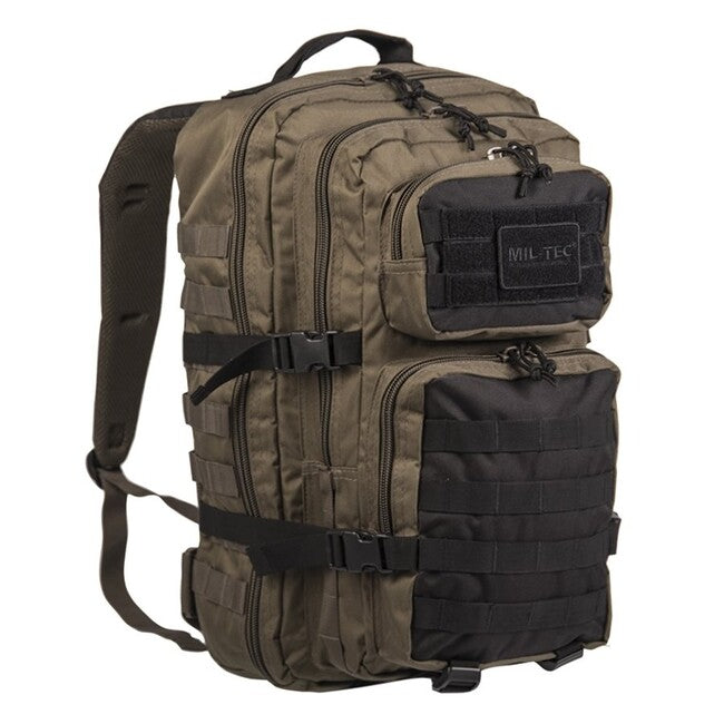 Mil-Tec Ranger US Assault рюкзак великий, зелено-чорний