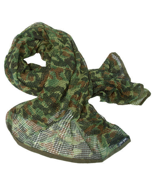 Mil-Tec сітчастий шарф Flecktarn, 190x90cm