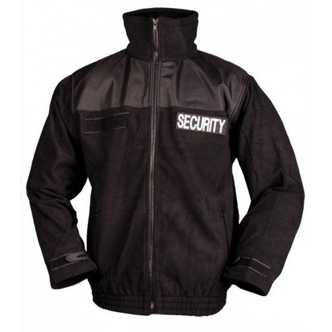 Mil-Tec Security флісова толстовка з капюшоном, чорна