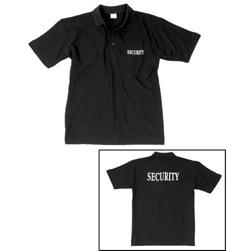 Mil-Tec SECURITY поло-рубашка, чорна