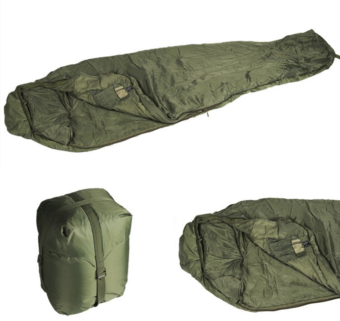 Mil-Tec спальний мішок Tactical T4, оливковий 2/-19 °C