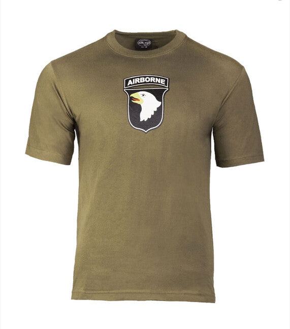 Mil-Tec airborne футболка, оливкова