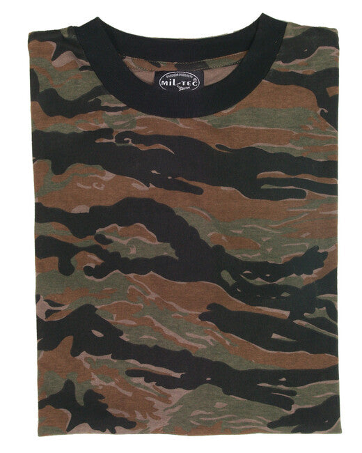Mil-Tec футболка з короткими рукавами, tiger stripe