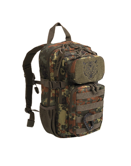 Mil-Tec US Assault дитячий рюкзак flecktarn, 14L