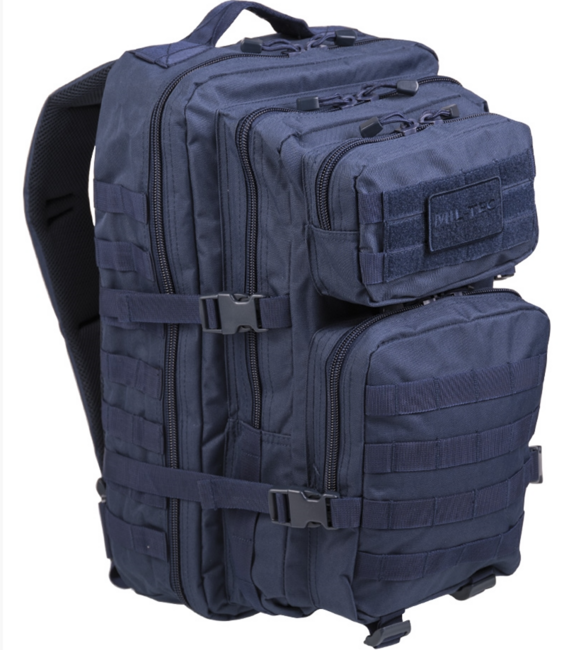 Mil-Tec US assault рюкзак large, темно-синій, 36l